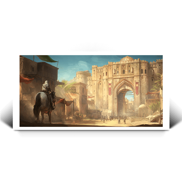 The Baghdad Gate - Assassin's Creed art - Fine Art Print