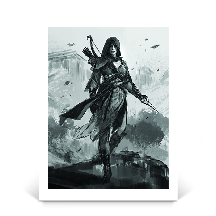 The Eagle - Bearer - Assassin's Creed art - Fine Art Print