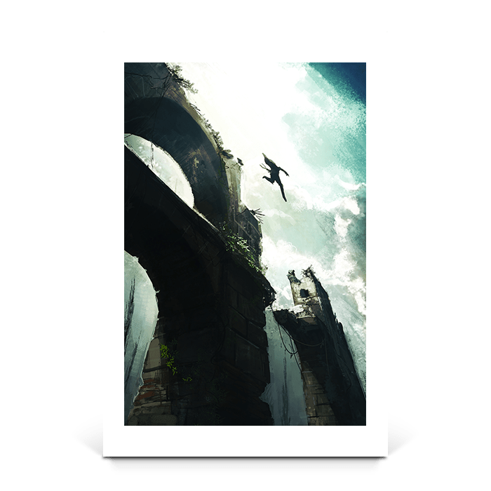 The Escape - Assassin's Creed art - Fine Art Print