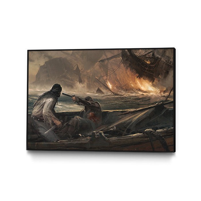 The final battle - Assassin's Creed art - Fine Art Print