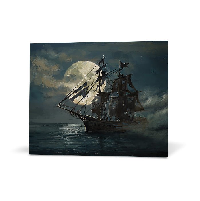 The Ghost Ship - Assassin's Creed art - Premium Poster