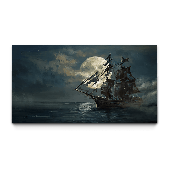 The Ghost Ship - Assassin's Creed art - Premium Poster