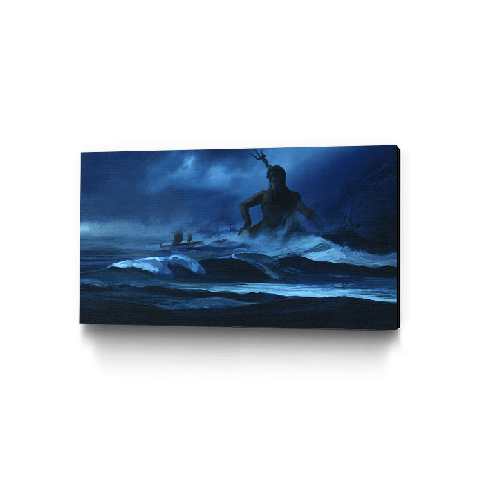 The God of the Sea - Assassin's Creed art - Museum Canvas