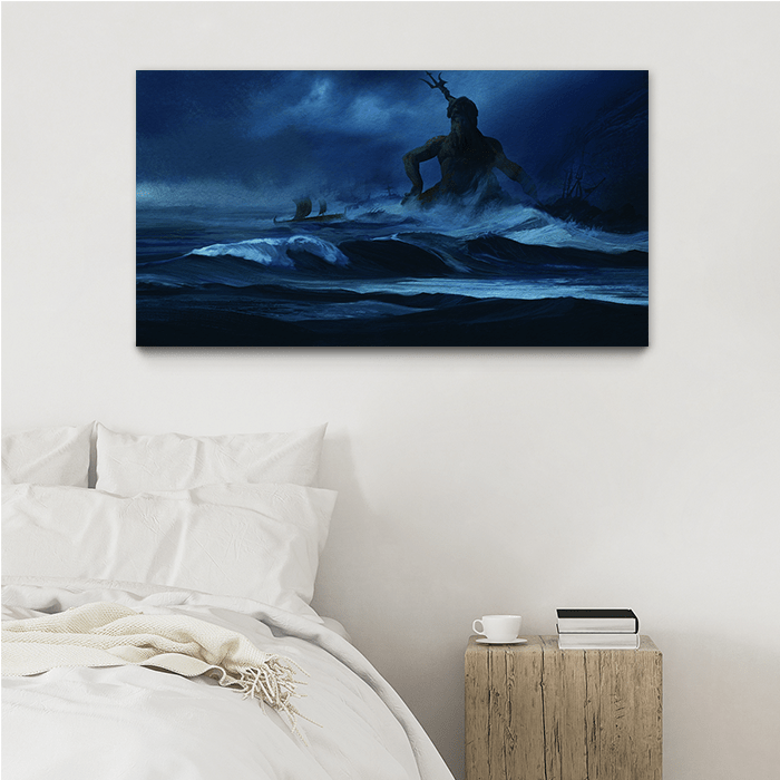 The God of the Sea - Assassin's Creed art - Fine Art Print