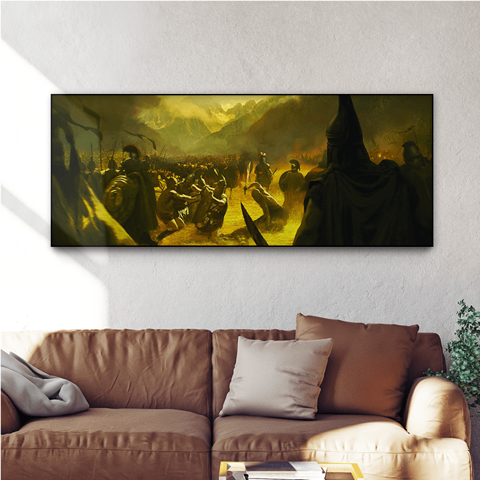 The Great Battlefield - Assassin's Creed art - Fine Art Print