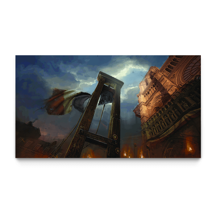 The Guillotine - Assassin's Creed art - Fine Art Print