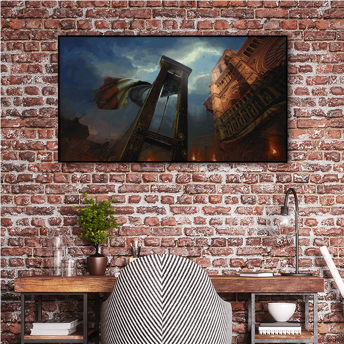 The Guillotine - Assassin's Creed art - Fine Art Print