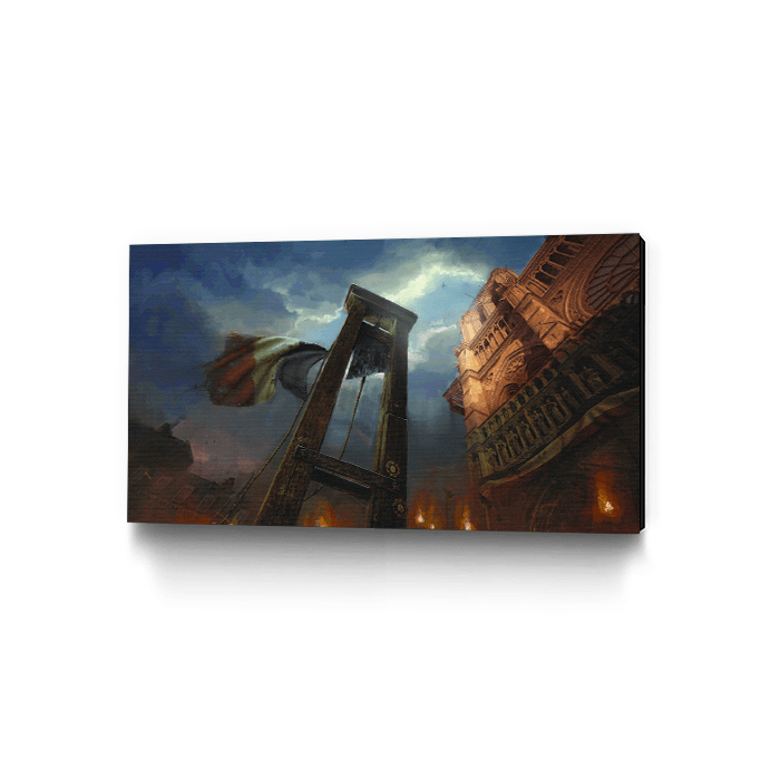 The Guillotine - Assassin's Creed art - Museum Canvas