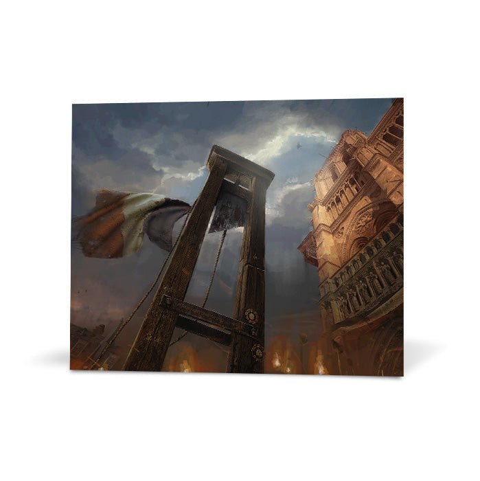 The Guillotine - Assassin's Creed art - Premium Poster