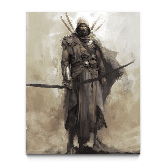 The Hidden One - Assassin's Creed art - Fine Art Print