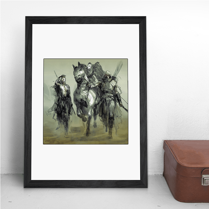 The Journey - Assassin's Creed art - Fine Art Print