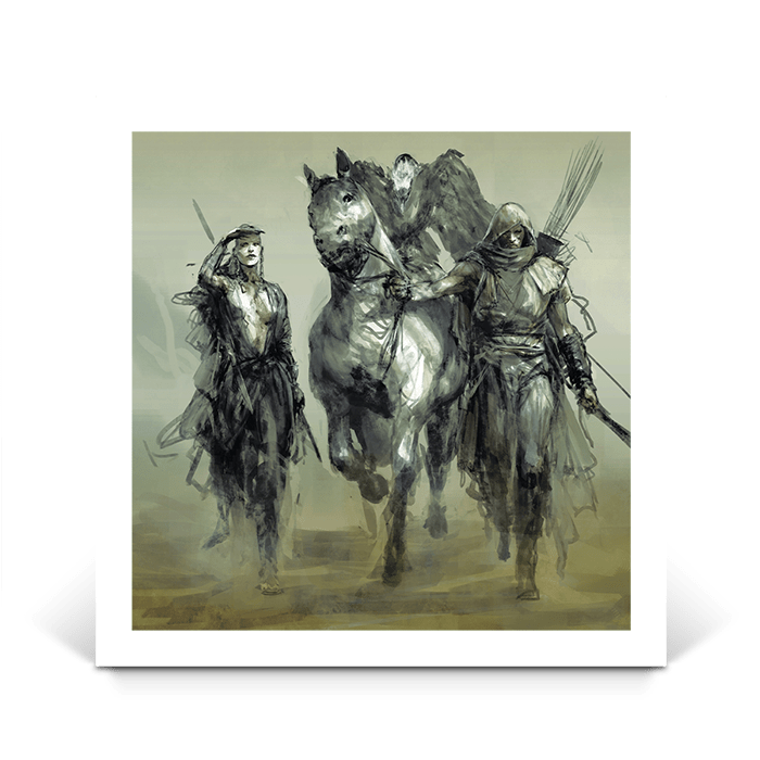 The Journey - Assassin's Creed art - Fine Art Print