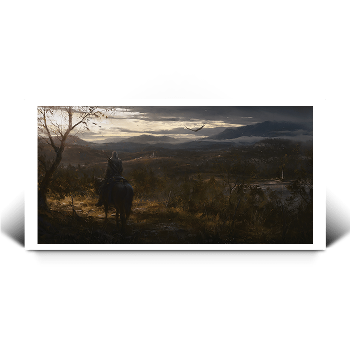 The lands of America - Assassin's Creed art - Fine Art Print