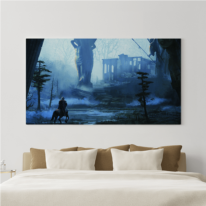 The Lost Temple - Assassin's Creed art - Fine Art Print