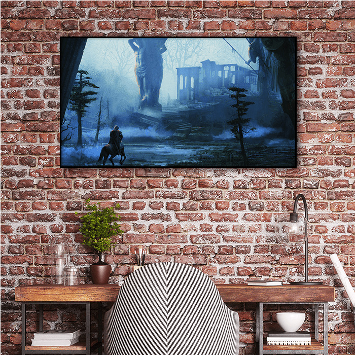 The Lost Temple - Assassin's Creed art - Fine Art Print