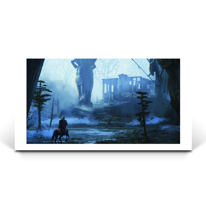 The Lost Temple - Assassin's Creed art - Fine Art Print