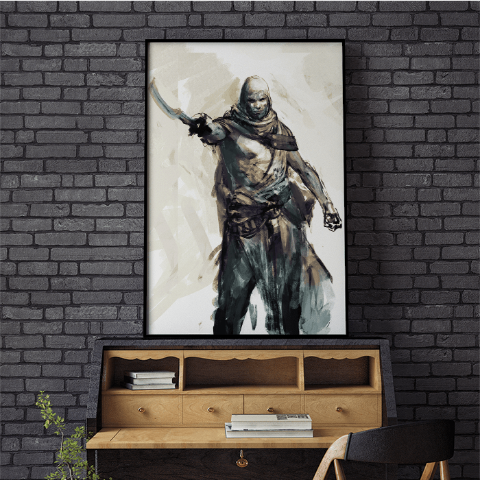 The Medjay - Assassin's Creed art - Fine Art Print