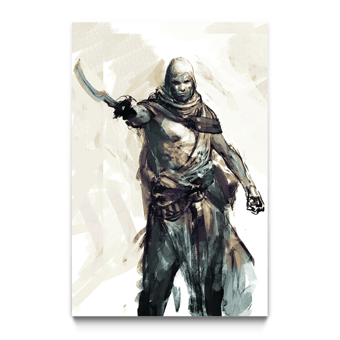 The Medjay - Assassin's Creed art - Fine Art Print