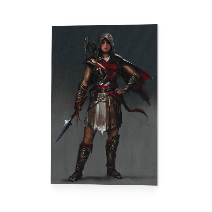 The Misthios Kassandra - Assassin's Creed art - Museum Canvas