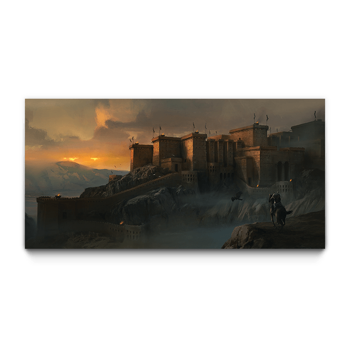 The Nubian fortress - Assassin's Creed art - Fine Art Print