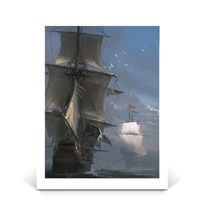 The Pirate Ship - Assassin's Creed art - Fine Art Print