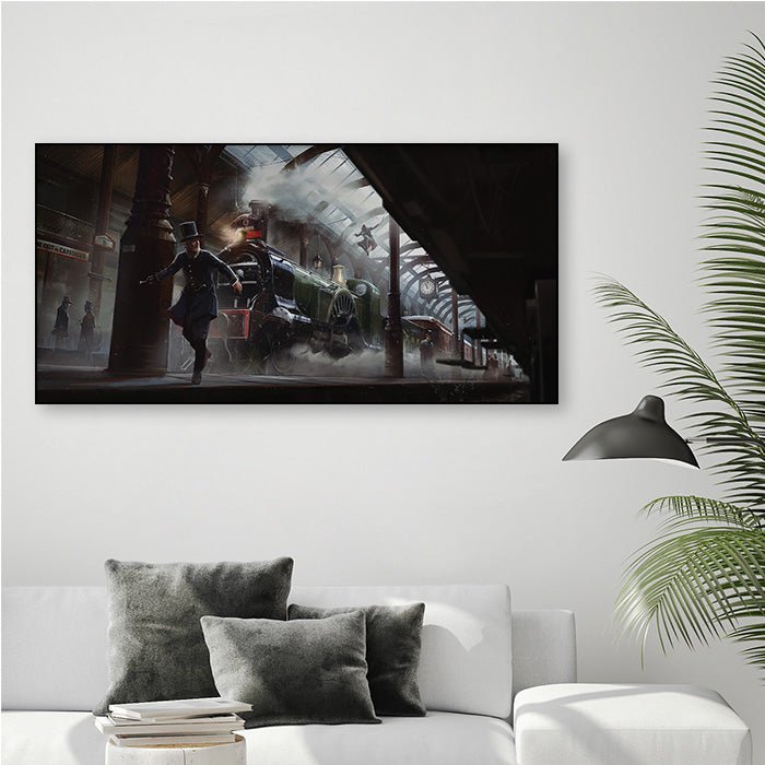 The pursuit - Assassin's Creed art - Fine Art Print