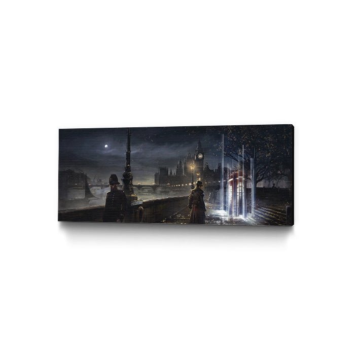 The Red Phone Booth - Assassin's Creed art - Museum Canvas