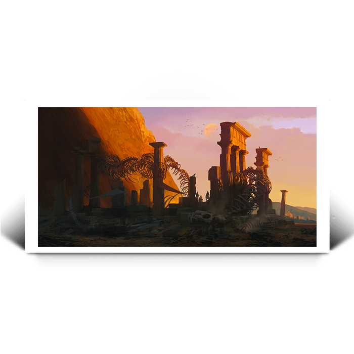 The Secrets of Delphi - Assassin's Creed art - Fine Art Print