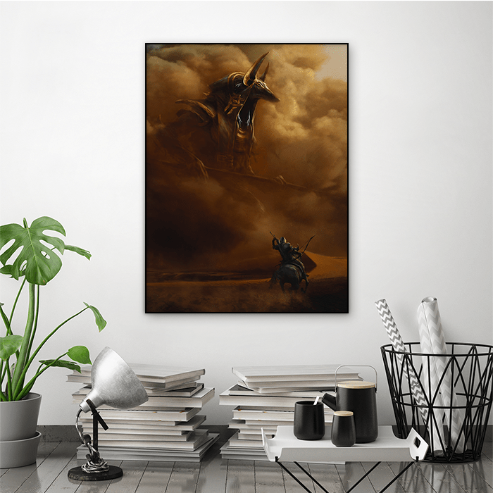 The Trial of Anubis - Assassin's Creed art - Fine Art Print