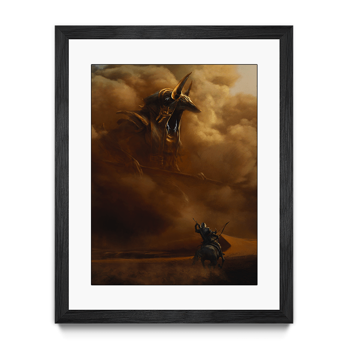 The Trial of Anubis - Assassin's Creed art - Premium Poster