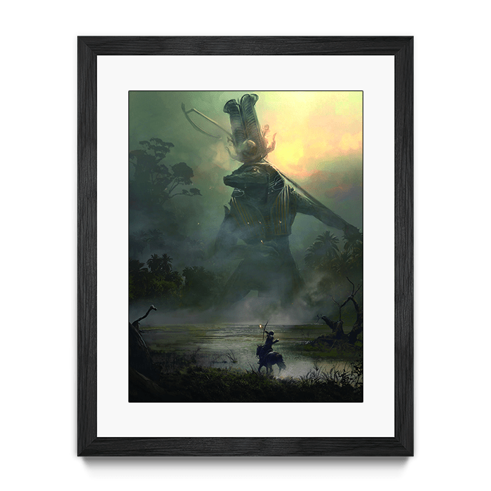 The trial of Sobek - Assassin's Creed art - Fine Art Print