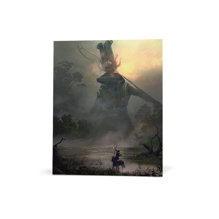 The trial of Sobek - Assassin's Creed art - Fine Art Print