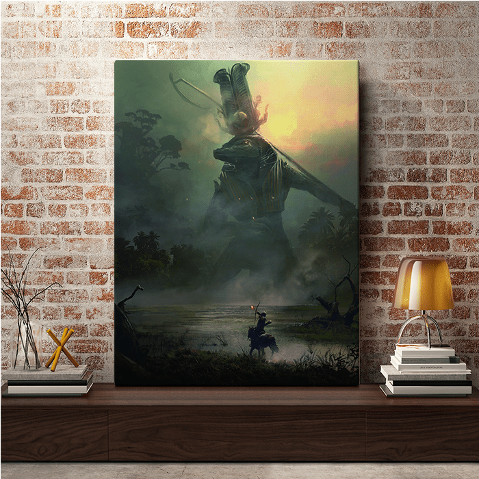 The trial of Sobek - Assassin's Creed art - Fine Art Print