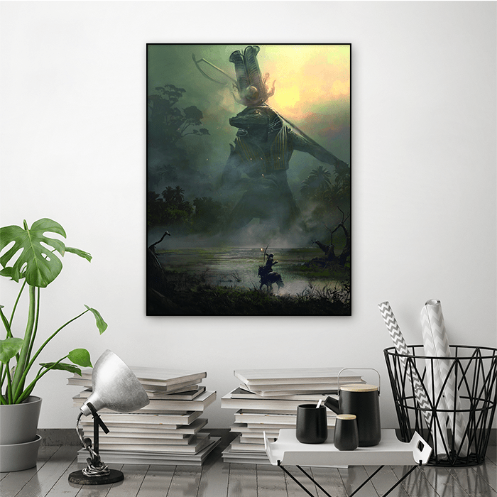 The trial of Sobek - Assassin's Creed art - Fine Art Print