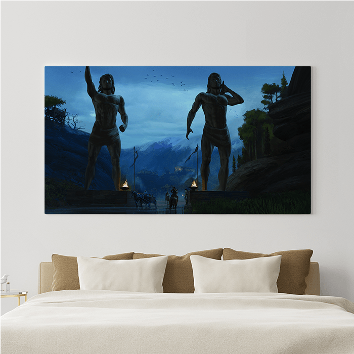 The Twin Brothers - Assassin's Creed art - Fine Art Print