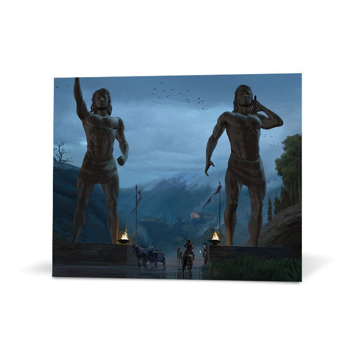 The Twin Brothers - Assassin's Creed art - Fine Art Print