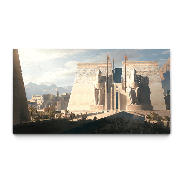 Thebes Entrance - Assassin's Creed art - Fine Art Print