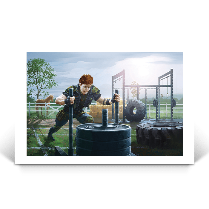 Thorn - Training - Six Siege art - Fine Art Print