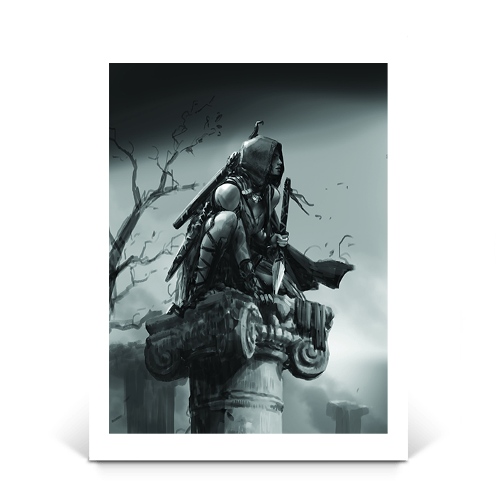 Undetected - Assassin's Creed art - Fine Art Print