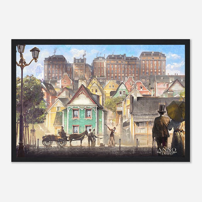 Vibrant - Anno art - Framed Print