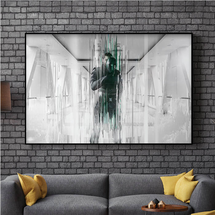 Vigil - White Noise - Six Siege art - Fine Art Print
