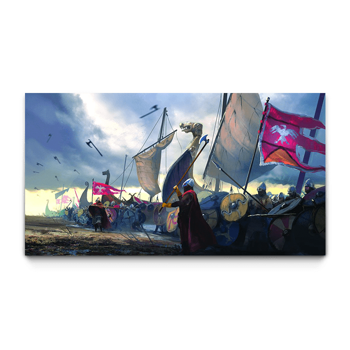 Viking Attack - Assassin's Creed art - Fine Art Print