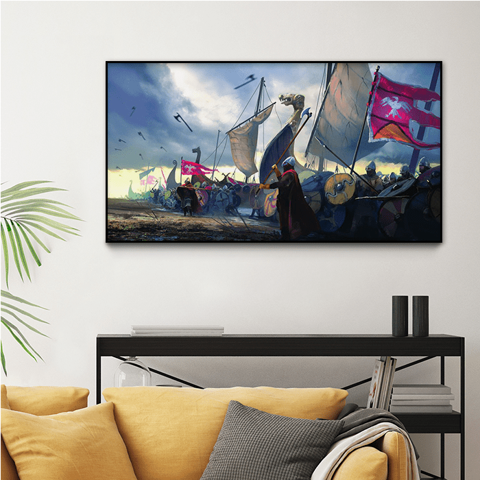 Viking Attack - Assassin's Creed art - Fine Art Print