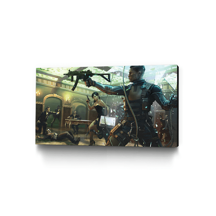 Wamai - Nighthaven - Six Siege art - Museum Canvas