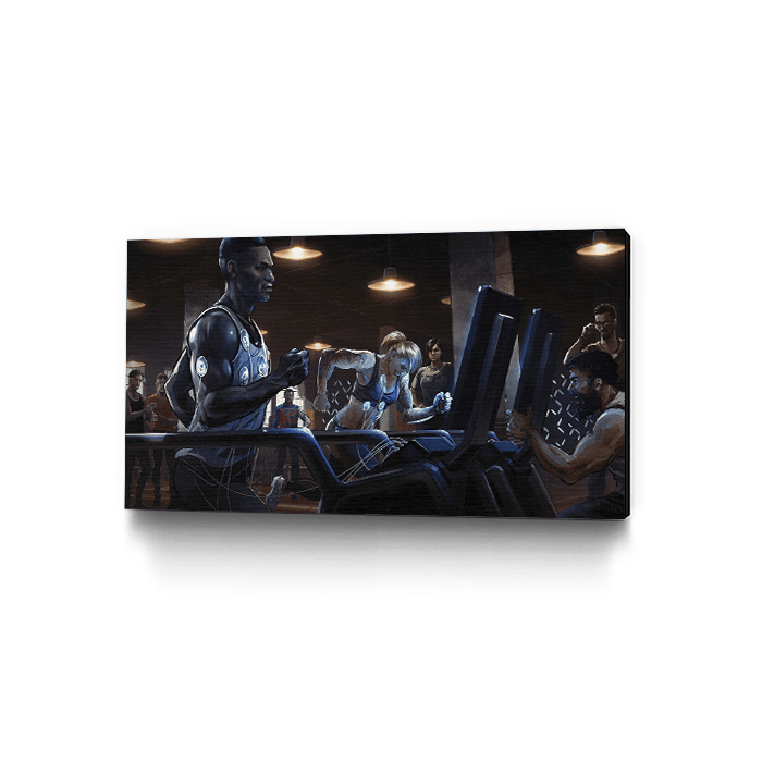 Wamai - Training - Six Siege art - Fine Art Print