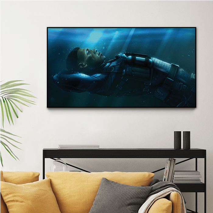 Wamai - Underwater - Six Siege art - Fine Art Print