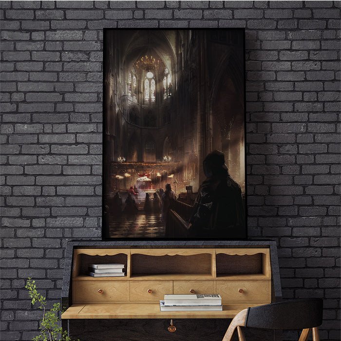 Westminster Abbey - Assassin's Creed art - Fine Art Print