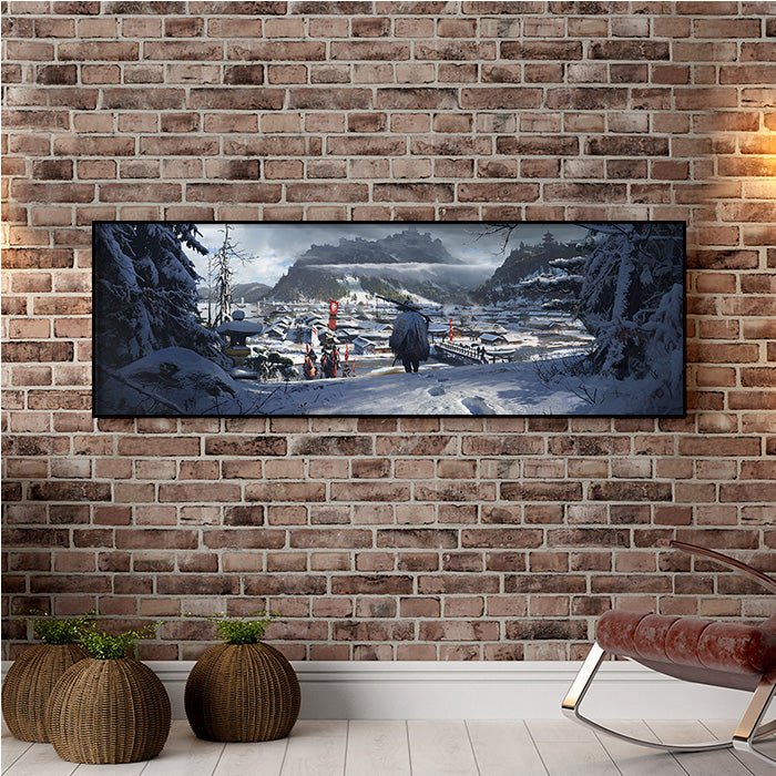 Winter in Sumoto - Assassin's Creed art - Museum Canvas