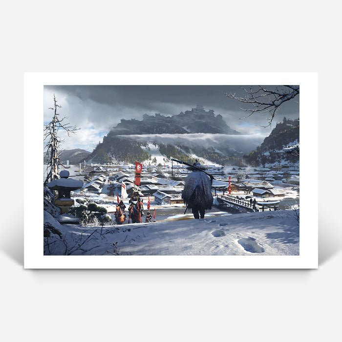 Winter in Sumoto - Assassin's Creed art - Fine Art Print