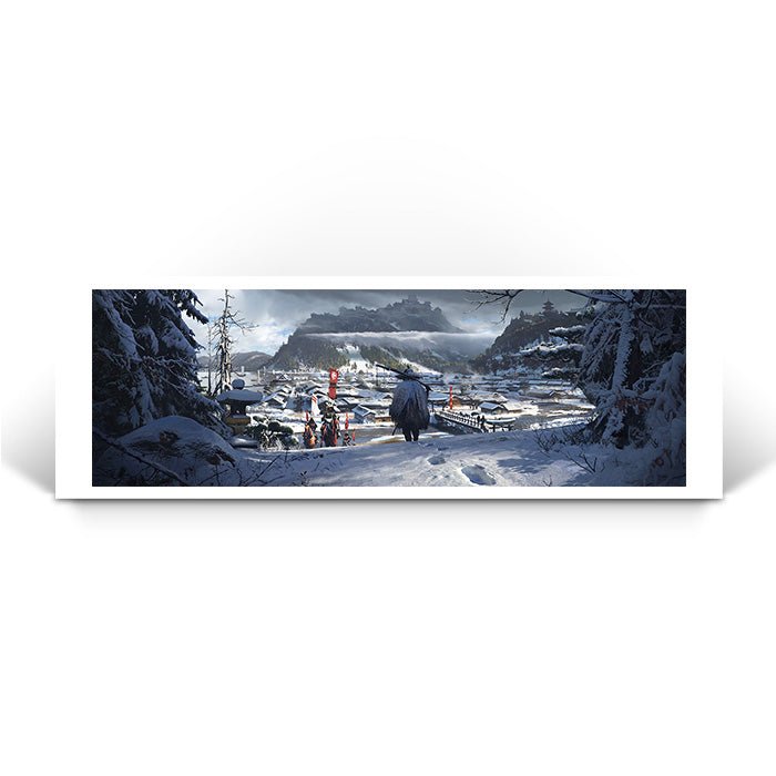 Winter in Sumoto - Assassin's Creed art - Fine Art Print